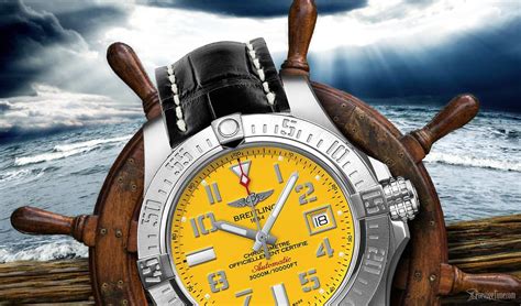 breitling avenger 2 seawolf yellow review|Breitling Avenger seawolf a17330.